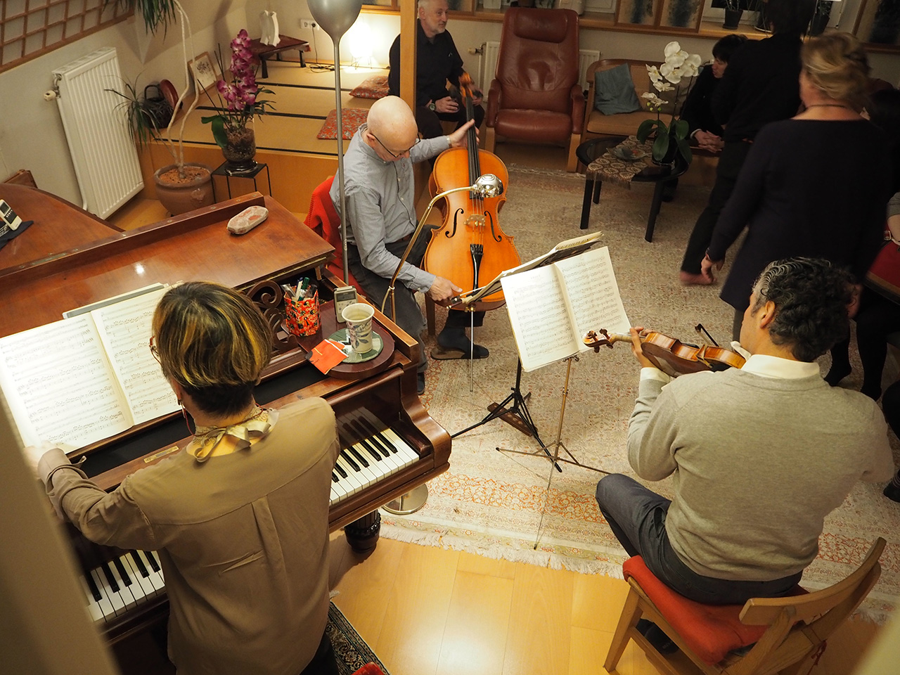 オーストリアSV2014：フォグ邸での室内楽演奏会