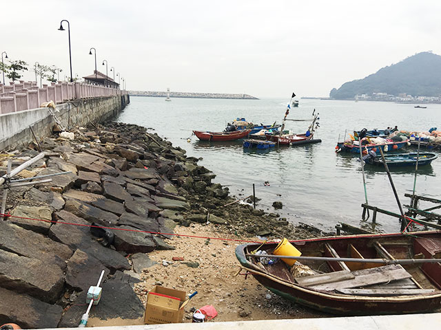 大澳海岸の様子