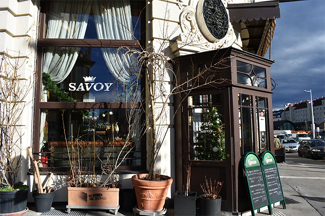 オーストリアSV2017：地元の方に人気のカフェ SAVOY (1)