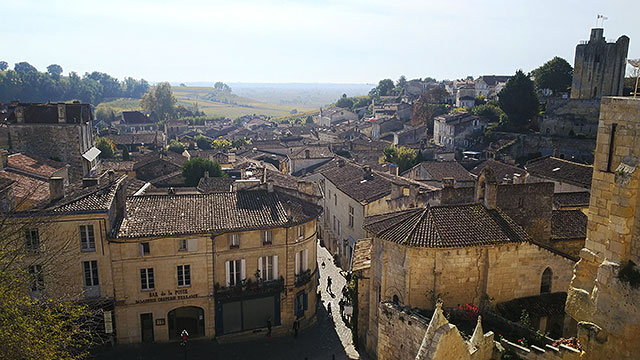 フランスSV2017：サンテミリオンの景観